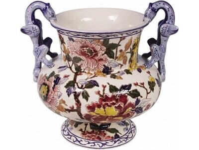 Gien Pivoines Vase Faenza Dragon 0120CVDR31, MPN: 0120CVDR31, 840769006512