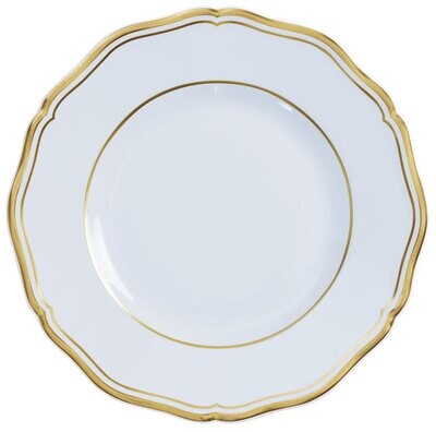 Raynaud Limoges Mazurka Or Blue Grey Bread &amp; Butter Plate 6.3 Inch 0865-01-101016, MPN: 0865-01-101…