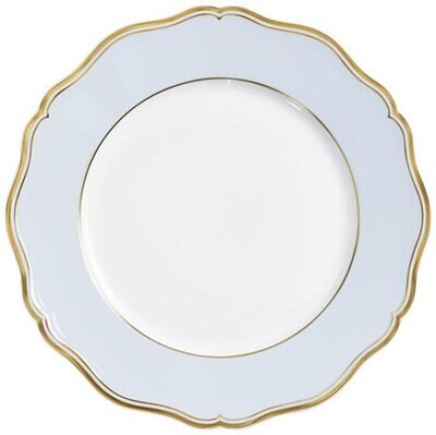 Raynaud Limoges Mazurka Or Blue Grey Dinner Plate 10.6 Inch 0865-01-101027, MPN: 0865-01-101027, 79…