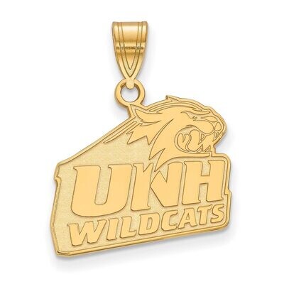 University of New Hampshire Medium Pendant 14k Yellow Gold 4Y003UNH, MPN: 4Y003UNH, 886774861555