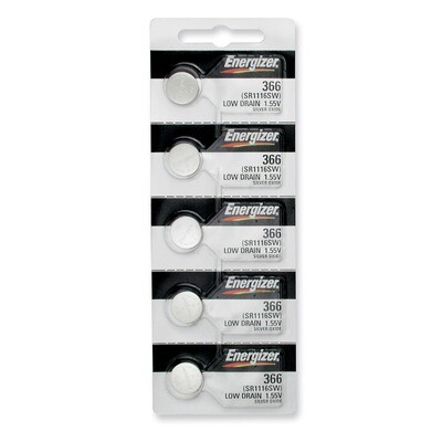 Energizer Watch Batteries Package of 5 WB387, MPN: WB387, 191101636967