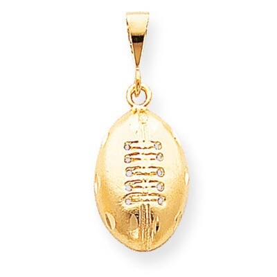 FOOTBALL CHARM 10k Gold 10C172, MPN: 10C172, 883957500355