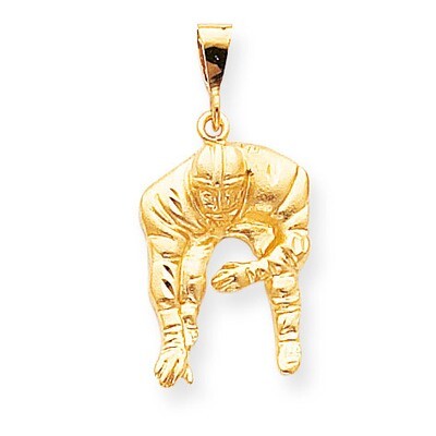 FOOTBALL CHARM 10k Gold 10C171, MPN: 10C171, 883957343433