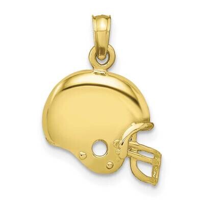 Football Helmet Pendant 10k Gold 10K3604, MPN: 10K3604, 63721818743