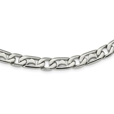 Links Necklace Stainless Steel Polished SRN1092-24 by Chisel, MPN: SRN1092-24, 883957527918