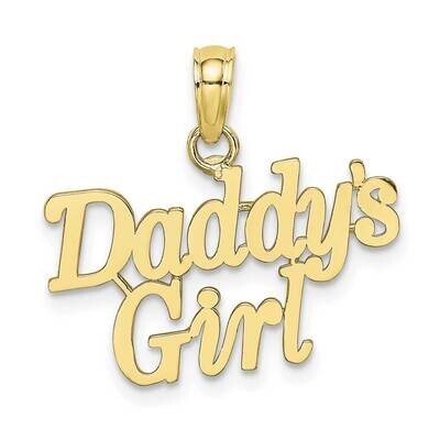 Daddy&#39;S Girl Charm 10k Gold 10K8841, MPN: 10K8841,