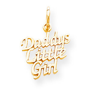 Daddys Little Girl Charm 10k Gold 10C109, MPN: 10C109, 886774084060