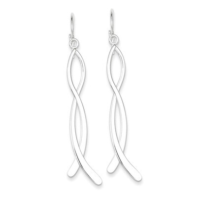 Dangle Earrings Sterling Silver QE4137, MPN: QE4137, 723252338461