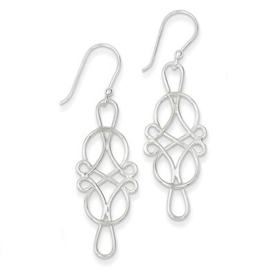 Design Dangle Earrings Sterling Silver QE8917, MPN: QE8917, 886774749969