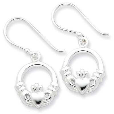 Claddagh Dangle Earrings Sterling Silver QE6943, MPN: QE6943, 886774647036