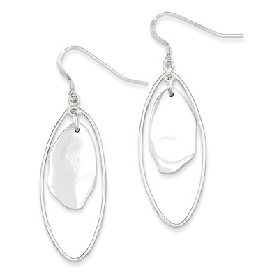 Dangle Circle Earrings Sterling Silver QE5656, MPN: QE5656, 883957937526