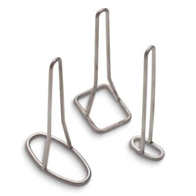 Set of 3 Titanium Ring Shank and Bezel Holders JT5451, MPN: JT5451, 654207167235