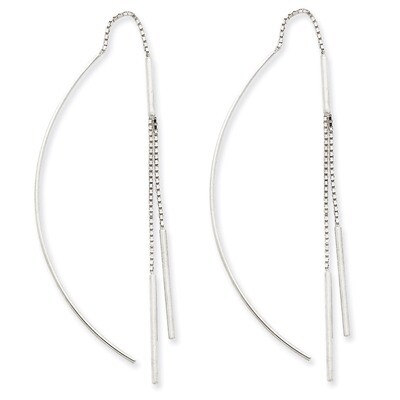 Threader Earrings Sterling Silver QE3898, MPN: QE3898, 883957928128