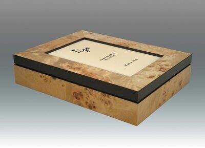 Tizo 4 x 6 Inch Photo Box Family Wooden Photo Box 340TAN4BX - Tan, MPN: 340TAN4BX,