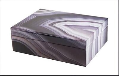Tizo Large Shiny Marble Box Gray JW602MGSM, MPN: JW602MGSM,