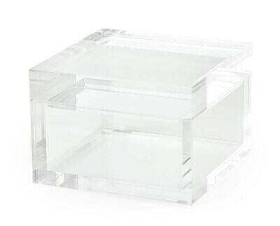 Tizo Acrylic Small Clear Square Box HA221CLBX, MPN: HA221CLBX,