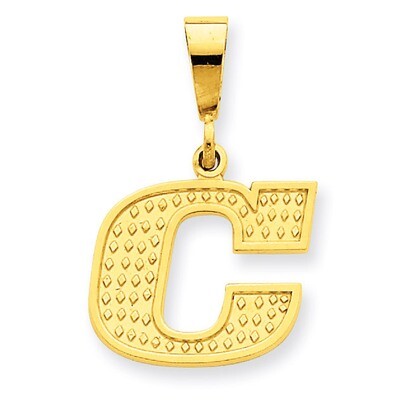 Initial C Charm 14k Gold C1449-C, MPN: C1449-C, 886774087665