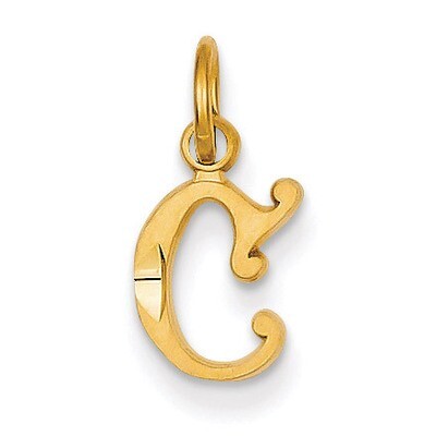 Initial C Charm 14k Gold C565C, MPN: C565C, 886774090795