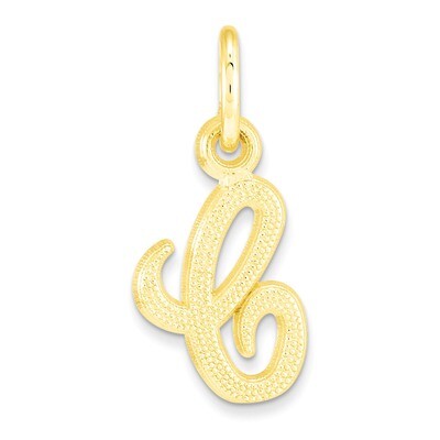 Initial C CHARM 10k Gold 10C763C, MPN: 10C763C, 883957477794