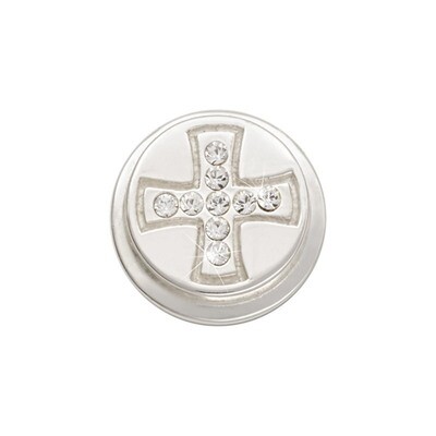 Nikki Lissoni Silver-Plated Celtic Cross Coin That Fits S Rings RC2010S, MPN: RC2010S, 8718819234128