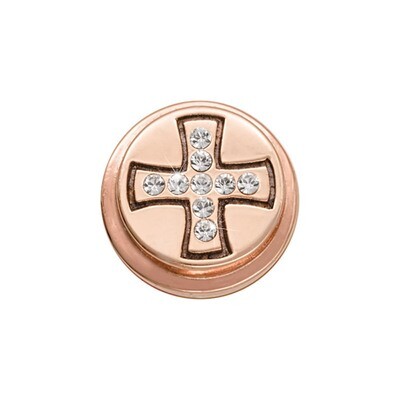 Nikki Lissoni Rose Gold-Plated Celtic Cross Coin That Fits S Rings RC2010RG, MPN: RC2010RG, 8718819…