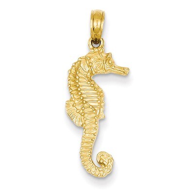 Seahorse Pendant 14k Gold D4105, MPN: D4105, 637218012183