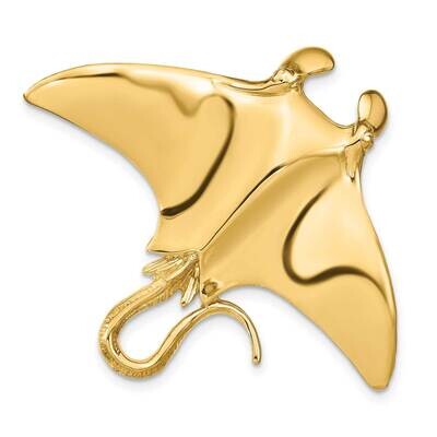 Manta Ray Slide 14k Gold D2854, MPN: D2854, 196904086575