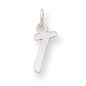 Initial T Charm Sterling Silver QC5092T, MPN: QC5092T, 883957536439