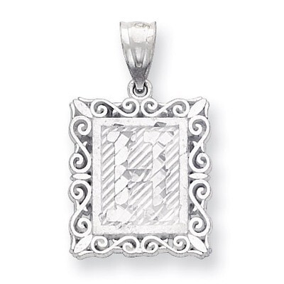 Initial H Charm Sterling Silver QC2770H, MPN: QC2770H, 883957906997