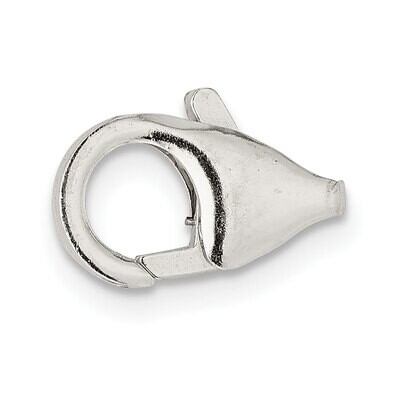 12 x 7mm Lobster Clasp Sterling Silver SS3386, MPN: SS3386,