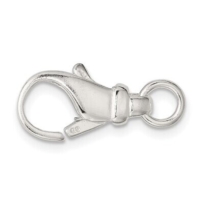 Small Lobster with Ring Clasp Sterling Silver Polished SS4982, MPN: SS4982,