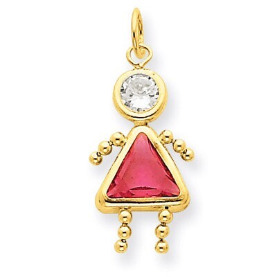 October Girl Birthstone Charm 14k Gold XCK174, MPN: XCK174, 716838170623