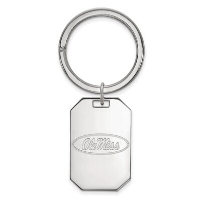 University of Missisippi Key Chain Sterling Silver SS026UMS, MPN: SS026UMS, 886774712307