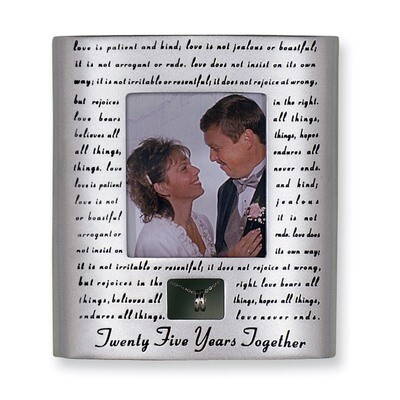 25th Anniversary 3 x 3.5 Inch Picture Frame GP7412, MPN: GP7412, 89945246308