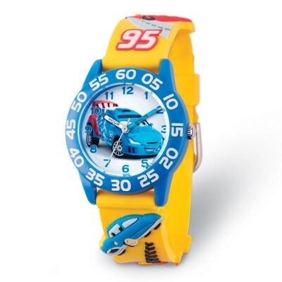 Disney Kids Cars Raoul Acrylic Time Teacher Watch  XWA5737, MPN: XWA5737, 843231077232
