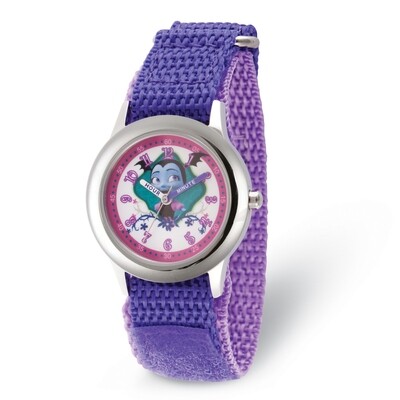 Disney Kids Vampirina Purple Strap Time Teacher Watch  XWA5797, MPN: XWA5797, 842885102703