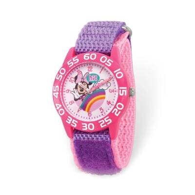 Disney Minnie Mouse Rainbow Time Teacher Kids Watch XWA6190, MPN: XWA6190, 842885111200