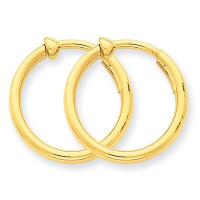 Non-Pierced Hoop Earrings 14k Gold X94, MPN: X94, 886774370767
