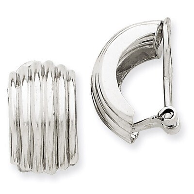 Non-pierced Earrings 14k White Gold H870, MPN: H870, 658226127430