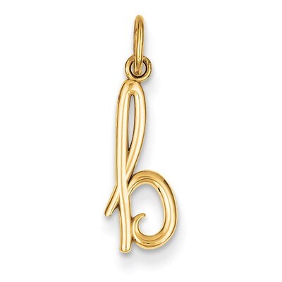 Initial Charm 14k Gold YC1060B, MPN: YC1060B, 883957128702