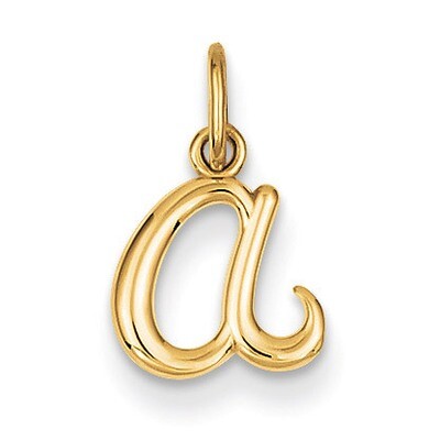 Initial Charm 14k Gold YC1060A, MPN: YC1060A, 883957128696