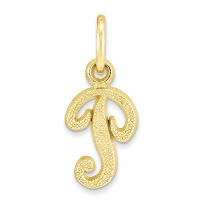 Initial P Charm 10k Gold 10C763P, MPN: 10C763P, 883957456416