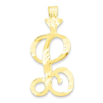 Initial L Charm 10k Gold 10C767L, MPN: 10C767L, 883957344874