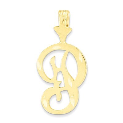 Initial P Charm 10k Gold 10C767P, MPN: 10C767P, 883957477817