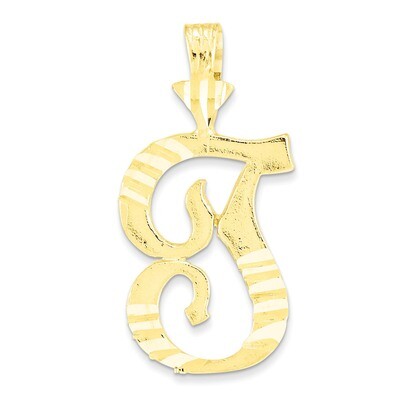 Initial T Charm 10k Gold 10C767T, MPN: 10C767T, 883957393025