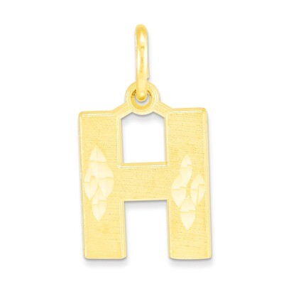 Initial H Charm 10k Gold 10C768H, MPN: 10C768H, 883957393070