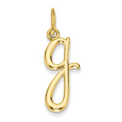 Initial Charm 14k Gold YC1060G, MPN: YC1060G, 883957031682