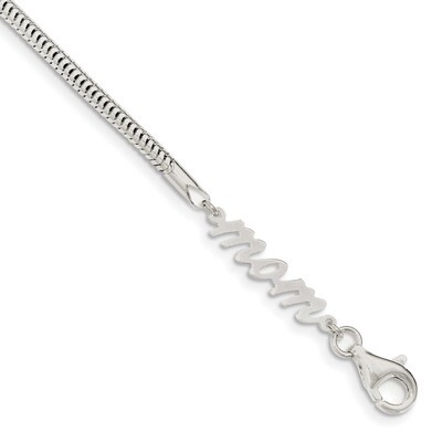 Mom Bracelet Sterling Silver QG3582-7.5, MPN: QG3582-7.5, 191101472824