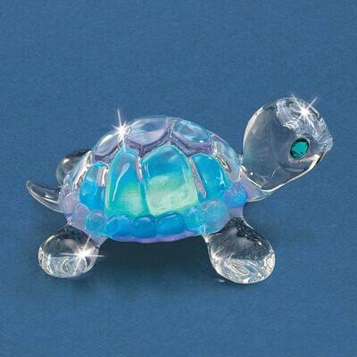 Blue Turtle Glass Figurine GM21688, MPN: GM21688, 708873042256