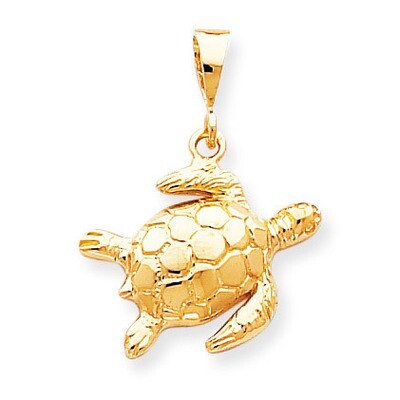 TURTLE CHARM 10k Gold 10C538, MPN: 10C538, 883957344577